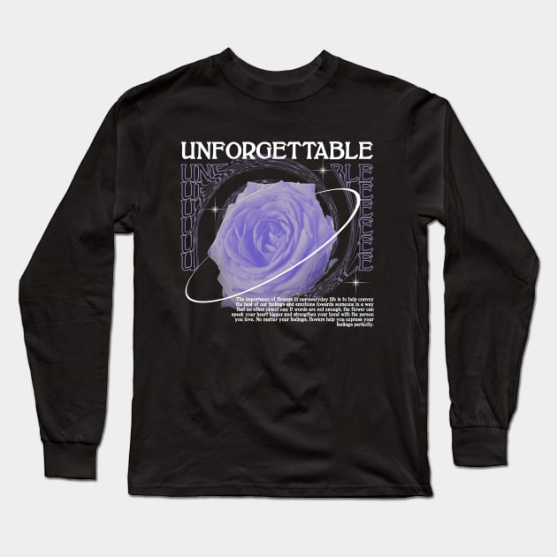 Unforgettable Long Sleeve T-Shirt by From_Designind